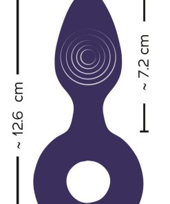 Alternative view of BUTT PLUG VIBRO SS