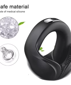 VIBRIRAJUČI PENIS PRESTEN + USB